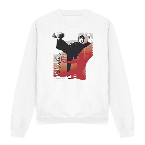 Bruce Lee Unisex Adult Kick It Sweatshirt