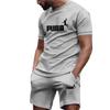 Set da uomo estivi, tuta da uomo alla moda, t-shirt a maniche corte + pantaloncini sportivi, tuta da uomo, abbigliamento casual da uomo, set da jogging da uomo, S-4XL