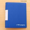 Large Capacity Leather Perforated Loose-Leaf Contract Folder