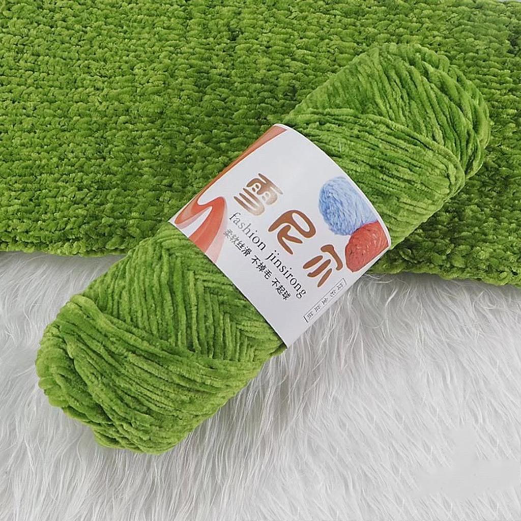 Skin Friendly Velvet Hand Knitting Yarn for DIY Cardigan Gloves Shawl Knitting Threads for Crochet Sweater Scarf Clothes