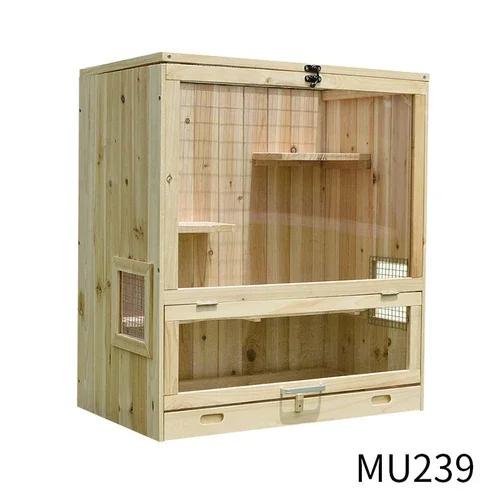 

Клетка для шиншилл из цельного дерева пихты, натуральная вилла, бытовая, шкаф для домашних животных, ящик, теплая, зимняя, прохладная, летняя, клетка для лазанья