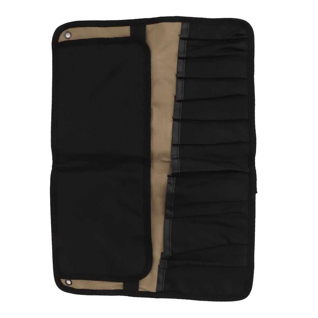 Motorcycle Roll Tool Pouch Large Capacity Thick Portable Multi Hanging Tool Bag