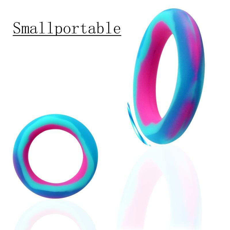Silicone Penis Cock Ring On For Men Delay Ejaculation Erection Sex Toys for Couple Sex Toy Penis Ring Man Dick Enlarger Ring
