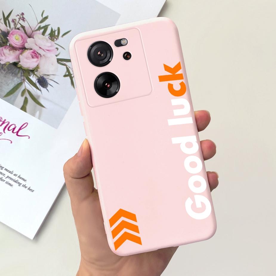 For Xiaomi 13T Pro Case Lovely Candy Painted Back Cover 6.67'' Soft Silicone Phone Case For Xiaomi Mi 13T Pro 13TPro Fundas Capa