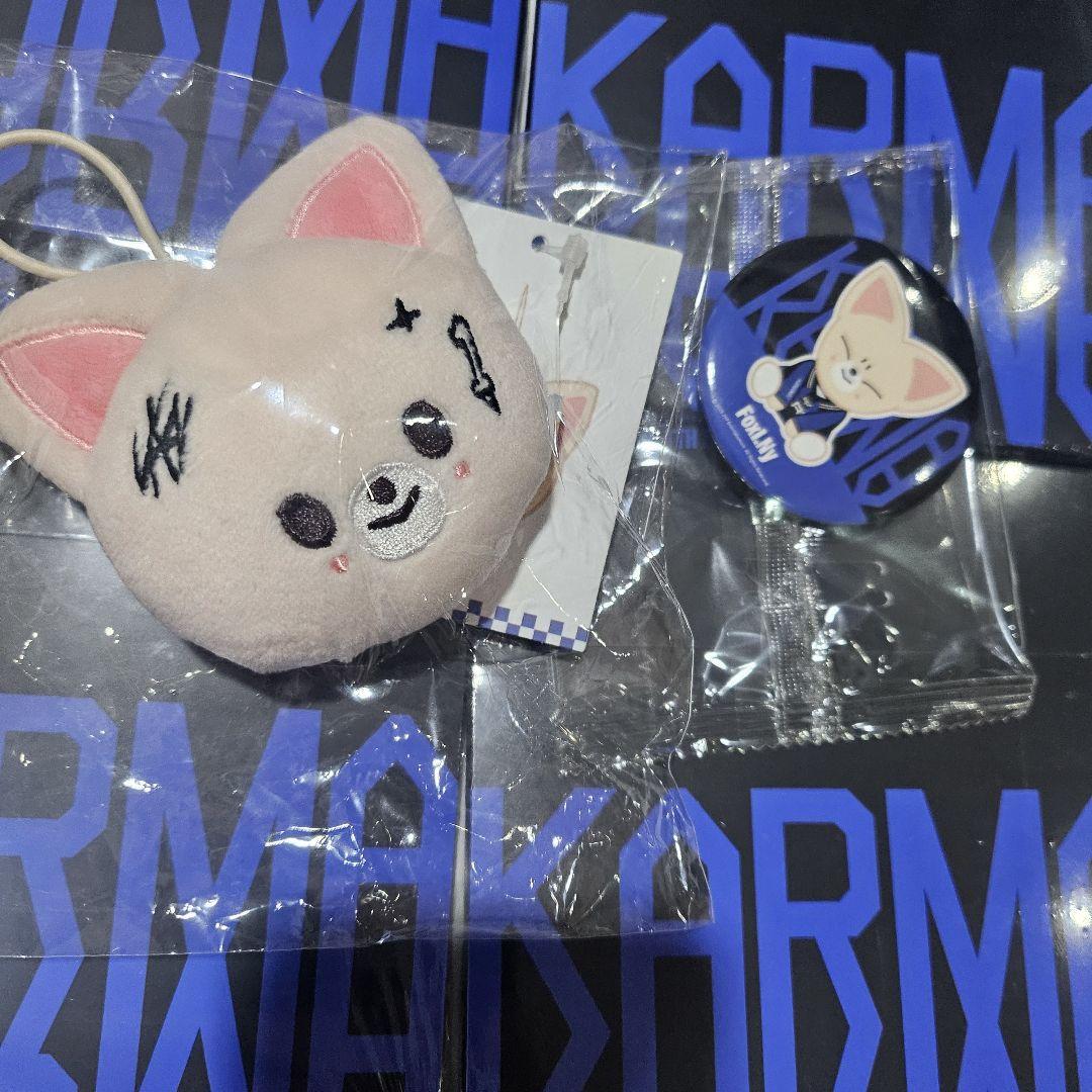 

[USED] I.N Stray Kids KARMA Pop-Up Name Tag Bonus Mirror