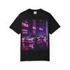 Neon Cyberpunk Sports Car T-Shirt