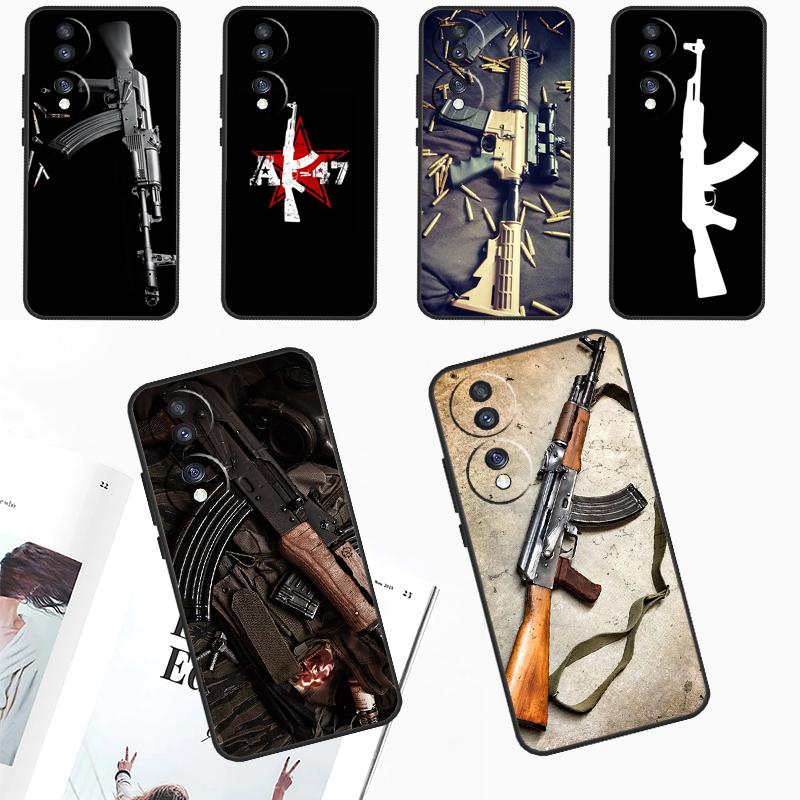 

AK47 пистолет пули для Honor Magic 6 Pro 5 Lite 50 70 90 чехол для Honor X8a X9a X7 X8 X9 X6a X7a X8b X9b чехол