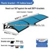 Premium Outdoor Doorway Awning - Rainproof Sun Shade for Balcony & Courtyard