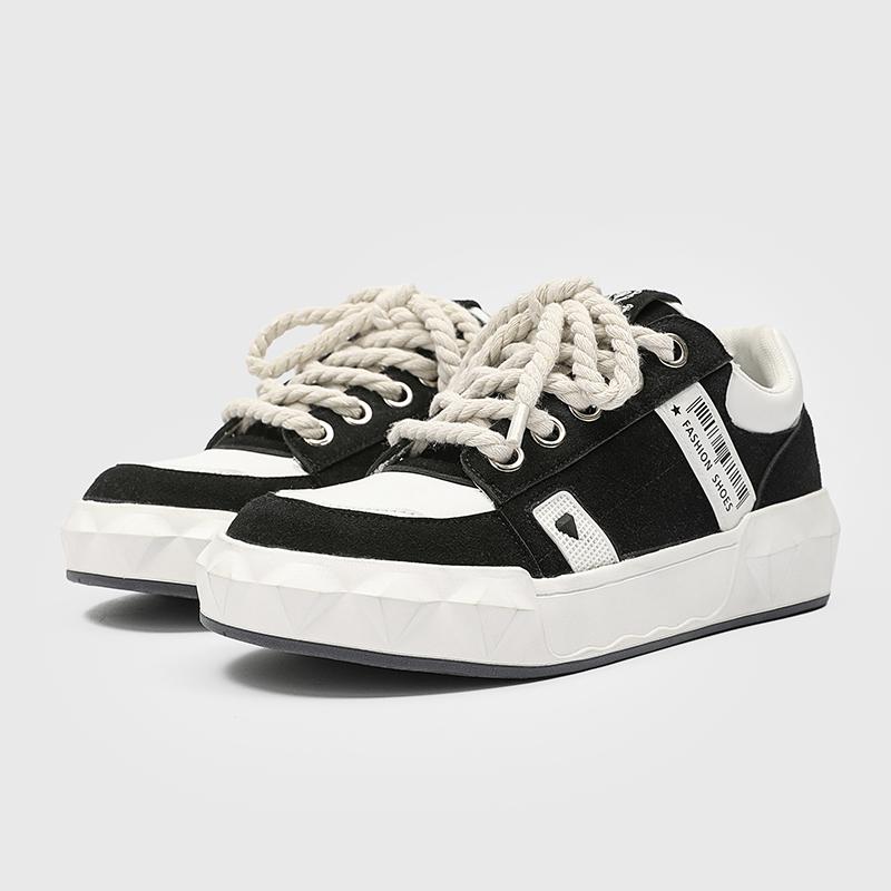 

Autumn Canvas Shoes Niche Design Fashionable Youth Comfortable Flat Casual Shoes Essential for Outdoor Daily Wear Trendy Shoes 44 чёрный