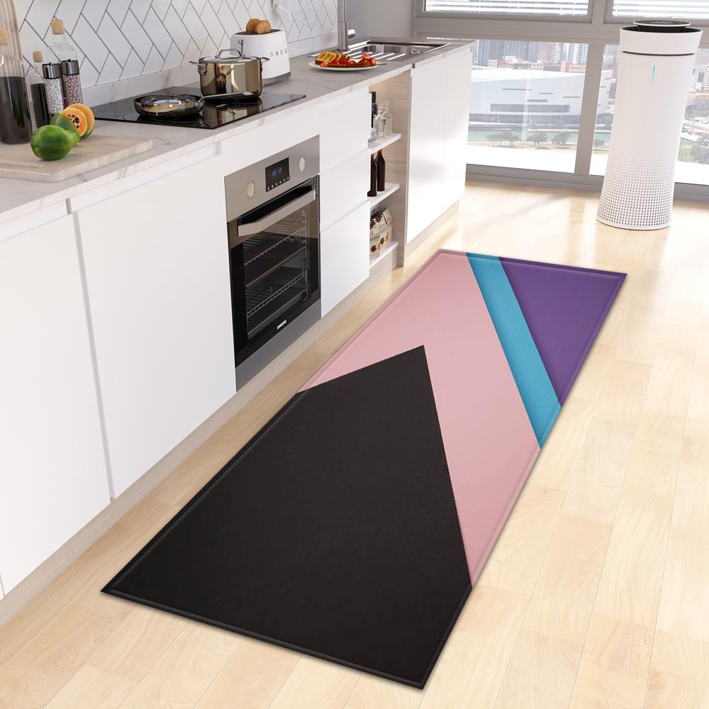 Moderne Küche Teppich Fußmatte Veranda Wohnzimmer Teppich Schlafzimmer Nachttisch Flur Boden rutschfeste Bodenmatte