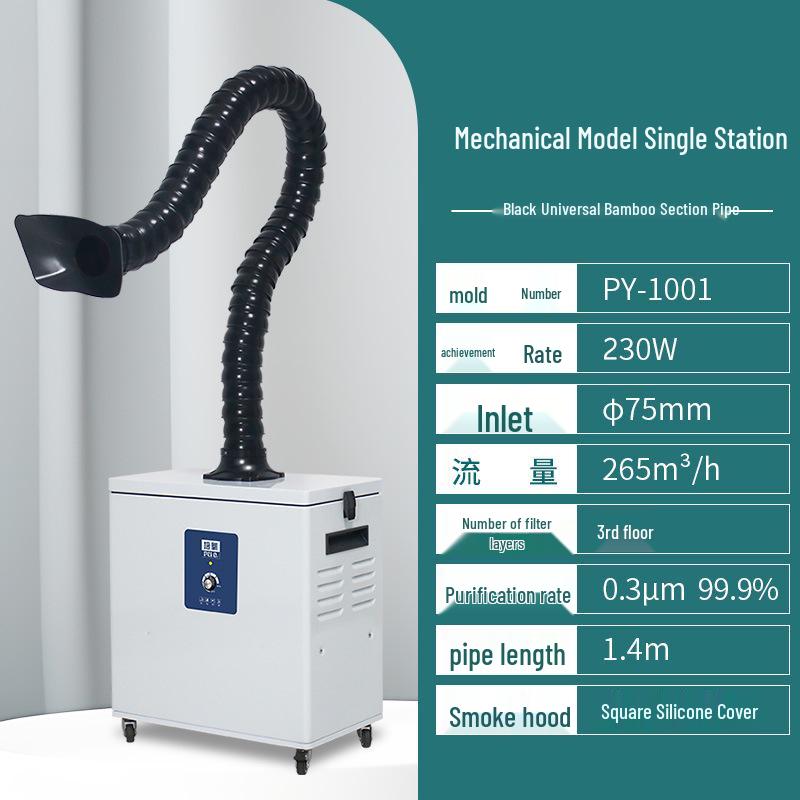Compact Smoke Purifier & Absorber for Soldering, Welding & Laser Marking