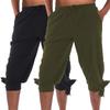 Medieval Men's Retro Pirate Costume Pants for Cosplay and Performance