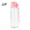 Outdoor Camping Water Bottle Sports Bottle with Flip Lid And Lanyard Portable Leak-proof PET Everyday Hydration Cup Lightweight Fitness Jug,