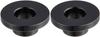POSH FAITH Motorcycle Supplies Inner Diameter Conversion Aluminum Color M8-M6