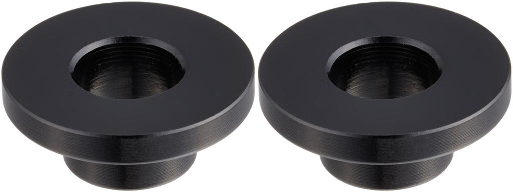 POSH FAITH Motorcycle Supplies Inner Diameter Conversion Aluminum Color M8-M6
