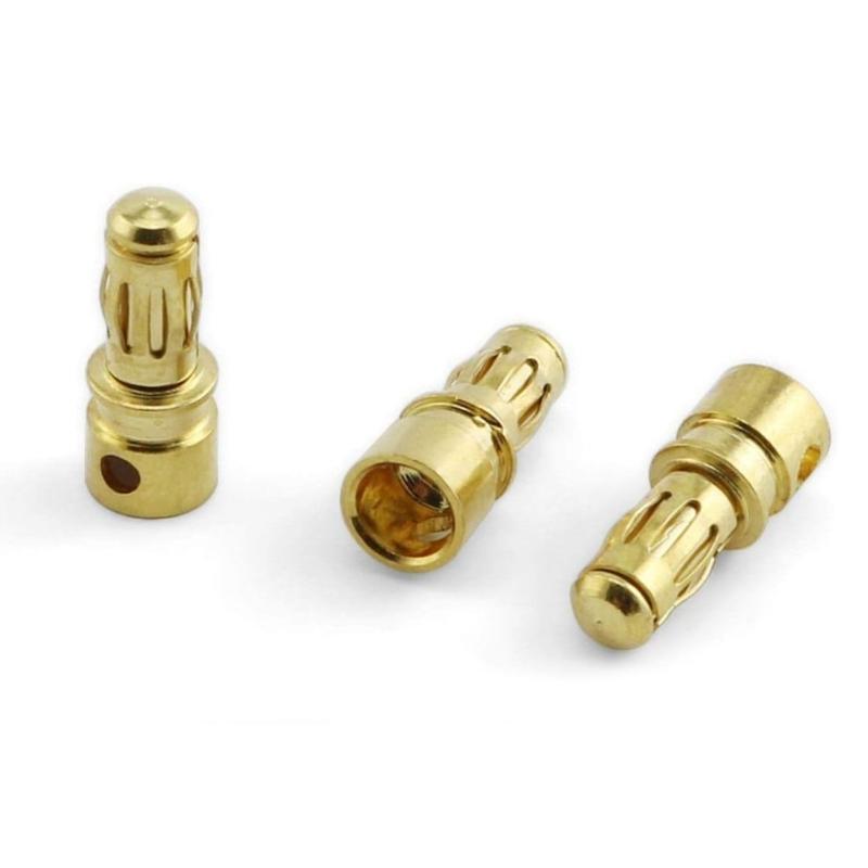 Packung mit 15 Paaren 3,5 mm Kupfer-Bananenstecker Stecker und Buchse für bürstenlosen Motor und elektronischen Drehzahlregler