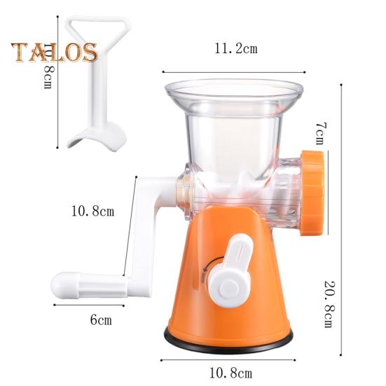 Powerful Meat Grinder Multifunctional Manual Food Cutter Blender Grinding Tool Live City Fashion Home Decor