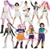 Huntrix Golden Kpop Demon Hunters Rumi Mira Zoey Cosplay Costume Kids Girls Birthday Party Halloween Stage Performance Clothes