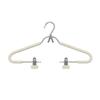 Adjustable 2 In 1 Cloth Hangers with Clips Heavy Duty Non-Slip Jeans Skirt Hangers for Home Wardrobe Storage