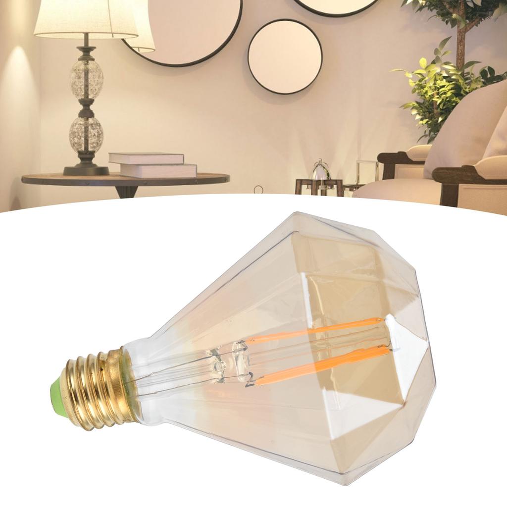 LED Glühbirne E27 4W Vintage Dekorative Filament Lampe für Kronleuchter Wand Lampe 220V Warmes Licht
