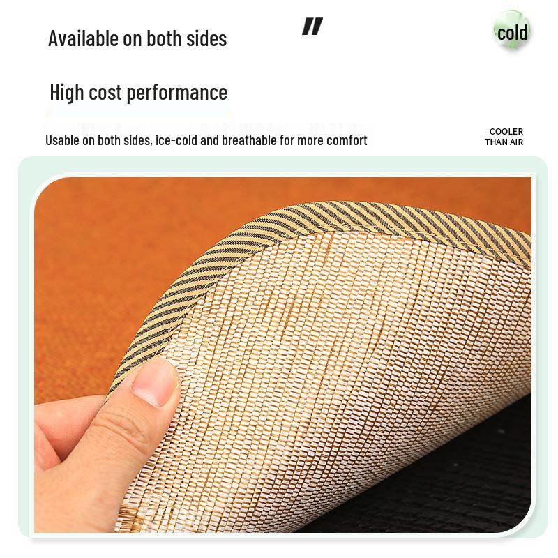 Summer Cooling Rattan Seat Cushion for Office, Car, or Sofa