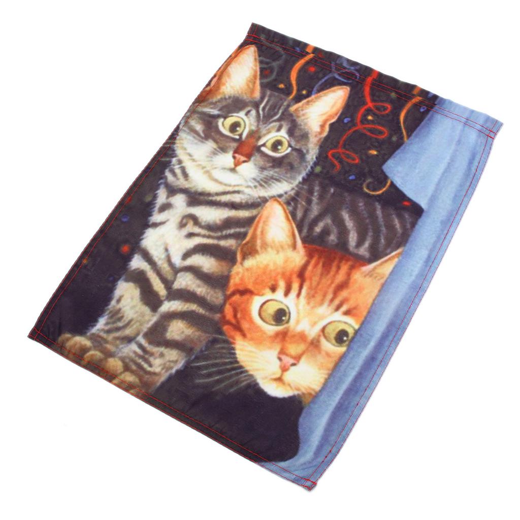 12 x 18 '' Mini banderas de jardín para gatos Curious Kitten Yard Bann 12 x 18 '' Mini banderas de jardín para gatos Curious Kitten Yard Bann
