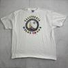 VTG 1994 Hanes California Sailing Boat Navy White SS Graphic Souvenir Shirt XL Unisex T-Shirt