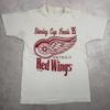 Vintage 1995 NHL Stanley Cup Finals Detroit Redwings T-Shirt und Kinder-T-Shirt Weiß Mittel Hockey-T-Shirt