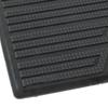1pc Black PVC Car Foot Carpet Pad Heel Mat Pedal Patch Cover Mat Anti-skid Pedal