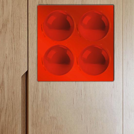 Sensorischer Wandspiegel Unzerbrechlicher Acryl-Blasenspiegel Wanddekoration Kinder Klassenzimmer Kindergarten Krippe Sinnesraum Wandhängespiegel