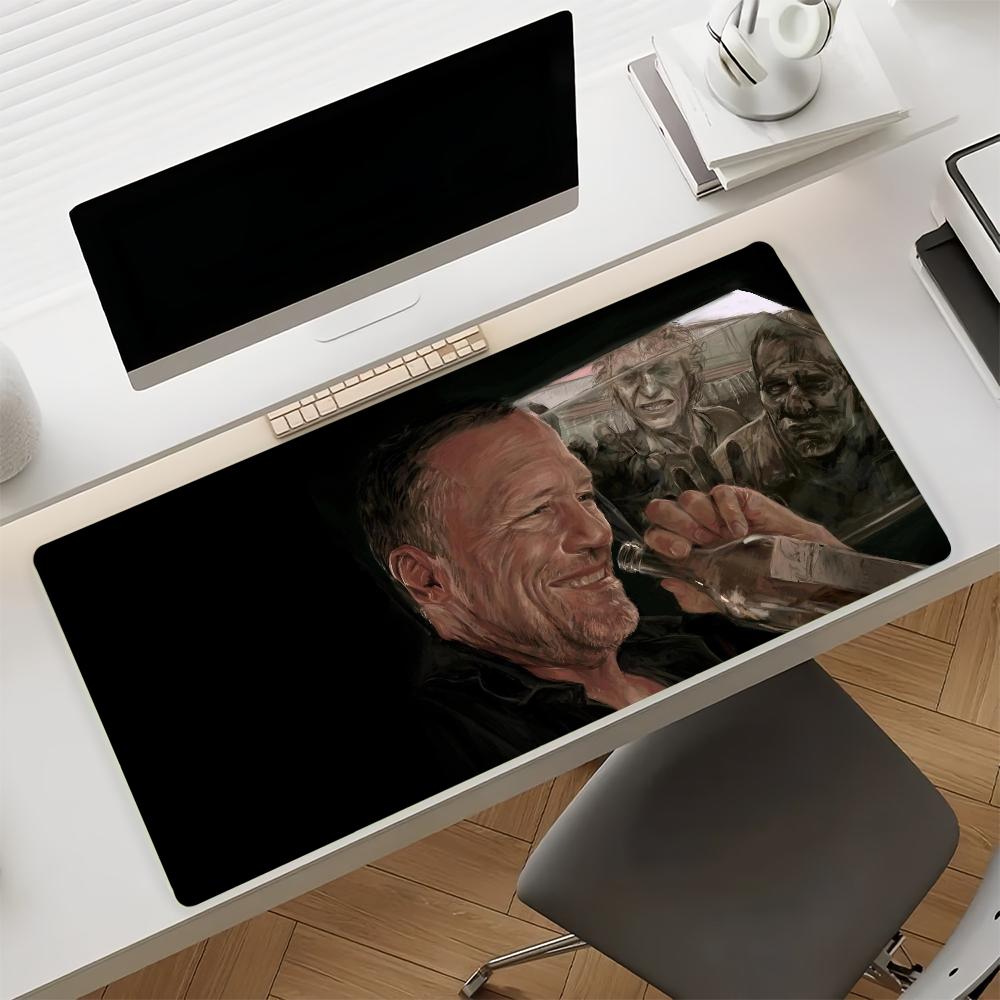 TV The W-Walking D-DeadS Mouse Pad Non-slip Rubber Gamer Balance Computer Mat Decoracion Deskmat Laptop Office Large