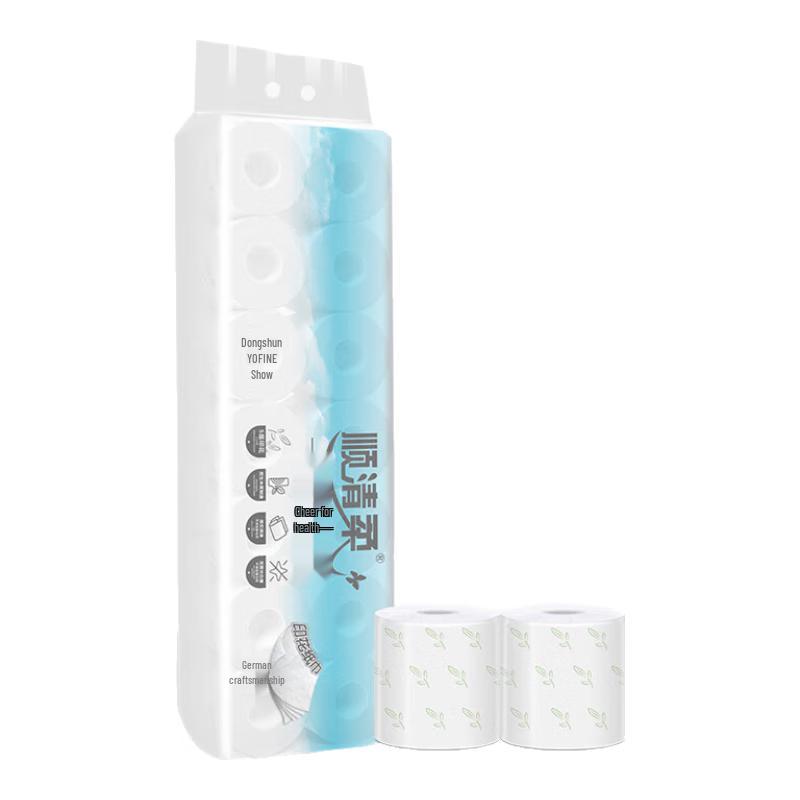 Shunqingrou Core Toilet Paper, 5-Ply, 14 Rolls