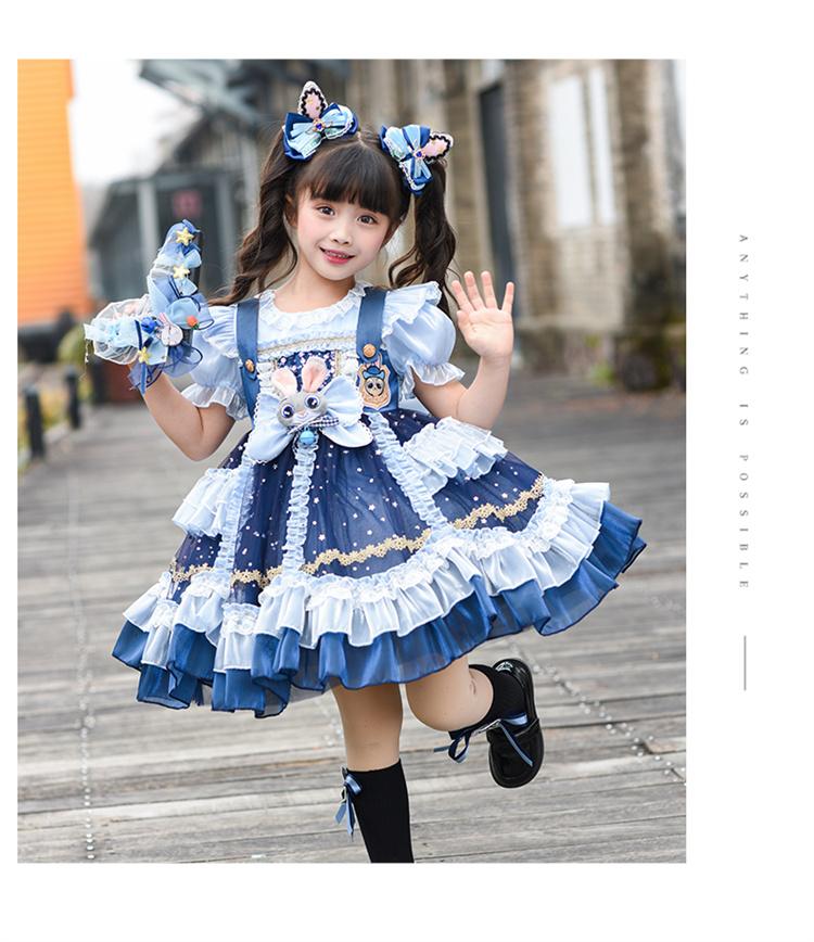 Rabbit Officer Dress Children's Dress