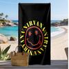 Nirvana Printed Quick Dry Beach Towel Super Absorbent Soft Lightweight Bath Towel for Pool Summer Travel