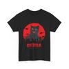 Catzilla Tshirt | Catzilla Shirt | Catzilla T-shirt | Funny Black Cat Shirt O