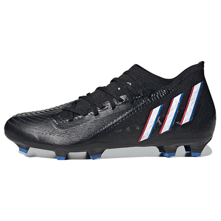 Adidas Predator Edge.3 FG Edge of Darkness Unisex Sneakers Black Core-Black Cloud-White GV9856