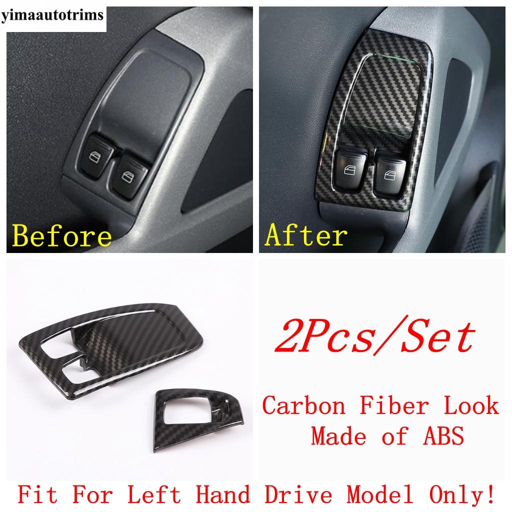 Dashboard Frame / Window Lift / Handle Bowl / Gear Shift / Door Button Cover Trim Accessories For Smart Fortwo 451 2009 - 2015