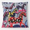 Fashion Multicolor Horse Head Cushion Covers Luxury Animals Sofa Decorative Pillows Case 45X45CM Decorative Pillows