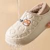 New Indoor Home Anti-slip Slippers for Women Wearing Cotton Shoes