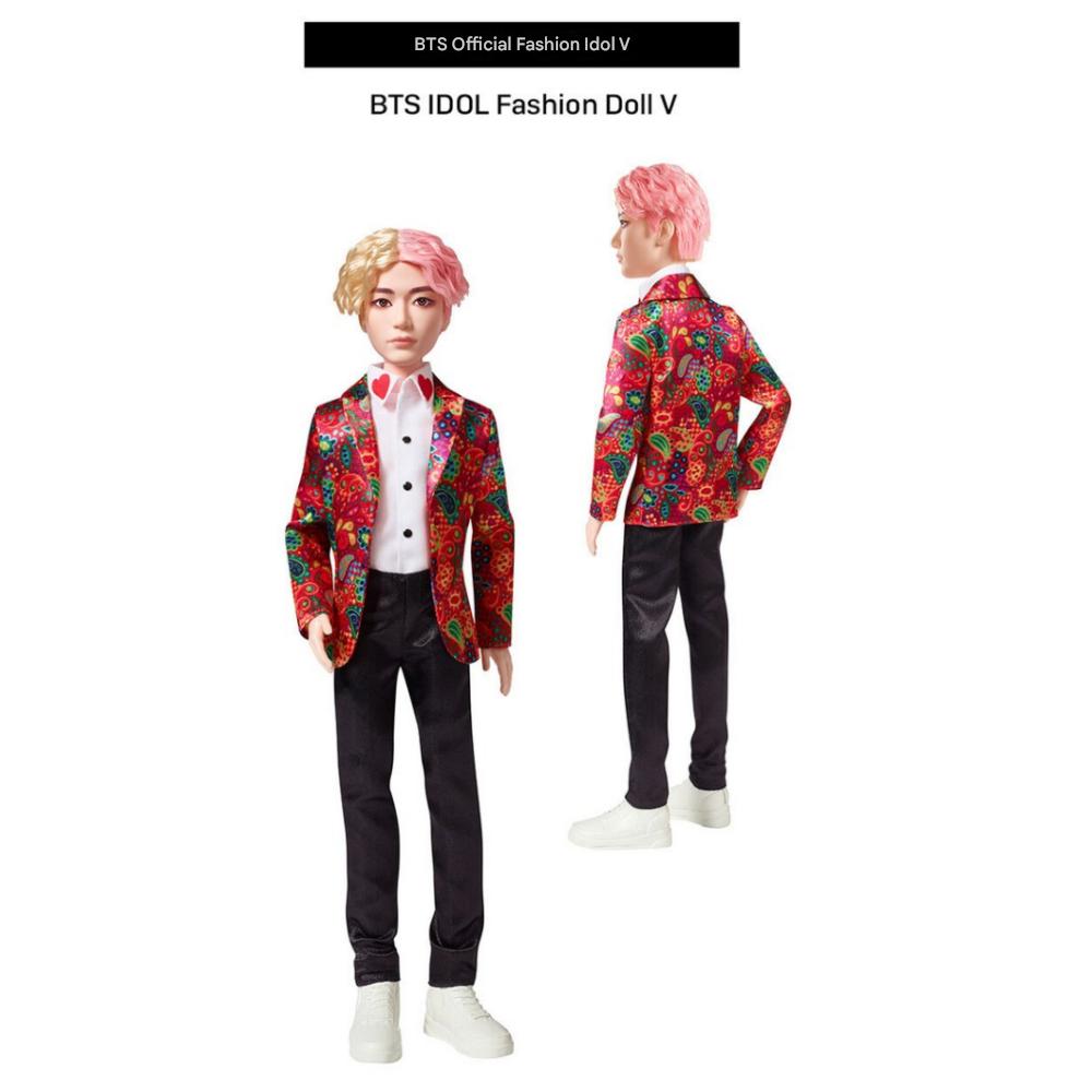 Oficjalna Lalka Mody BTS Zestaw 7 Sztuk Mattel Gadżety BTS Lalka Przegubowa Idol Produkt do Pakowania Prezentów
