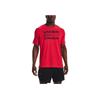 Under Armour UA Team Issue Soft Fit Training Round Neck Short Sleeve T-Shirt Men Tops Red 1370952-600
