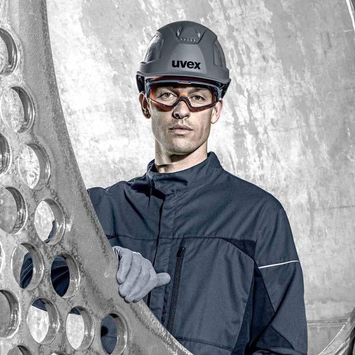 Casques pheos B-S-WR blanc cremaillere ventile - Uvex