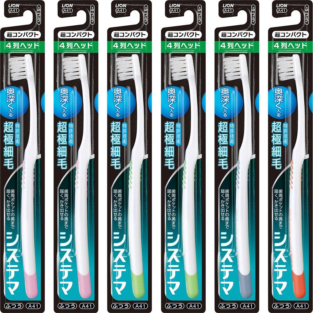 

Зубная щетка Systema Ultra Compact 4 ряда, обычная, 6 шт. в упаковке
