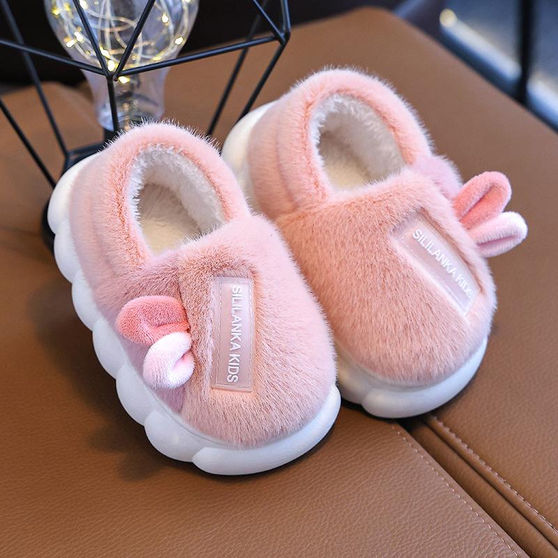 Children Snow Boots Thickened Kids Winter Shoes Warm Cotton Shoes Soft Plush Indoor Outdoor Non-slip Sole Lightweight Design