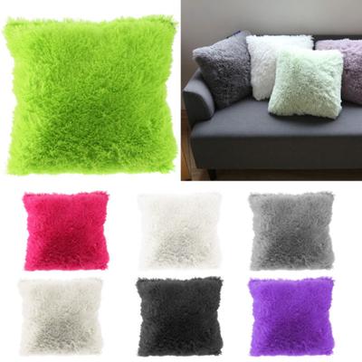 Throw Pillow Cover Short Plush Comfortable and Soft Sofa Decoration Household Products Modern Minimalism Cushion Covers