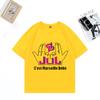 Französischer Rapper Jul Cest Marseille Bébé Grafik T-Shirts Mode Hip Hop Y2k Kleidung T-Shirt NEU Sommer Reines Unisex T-Shirts