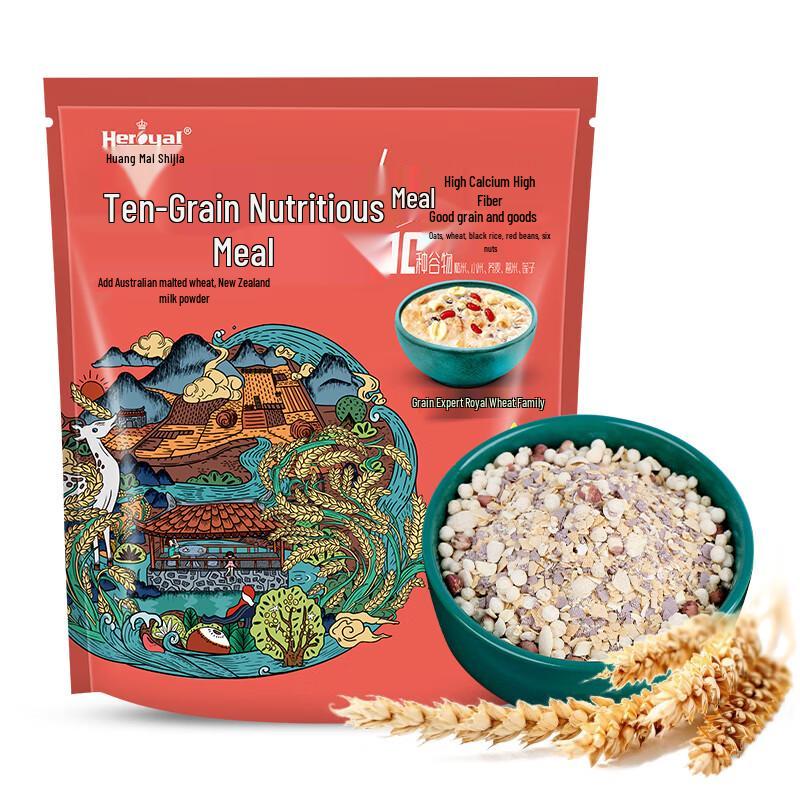 Huangmai Shijia 10-Grain Instant Oatmeal