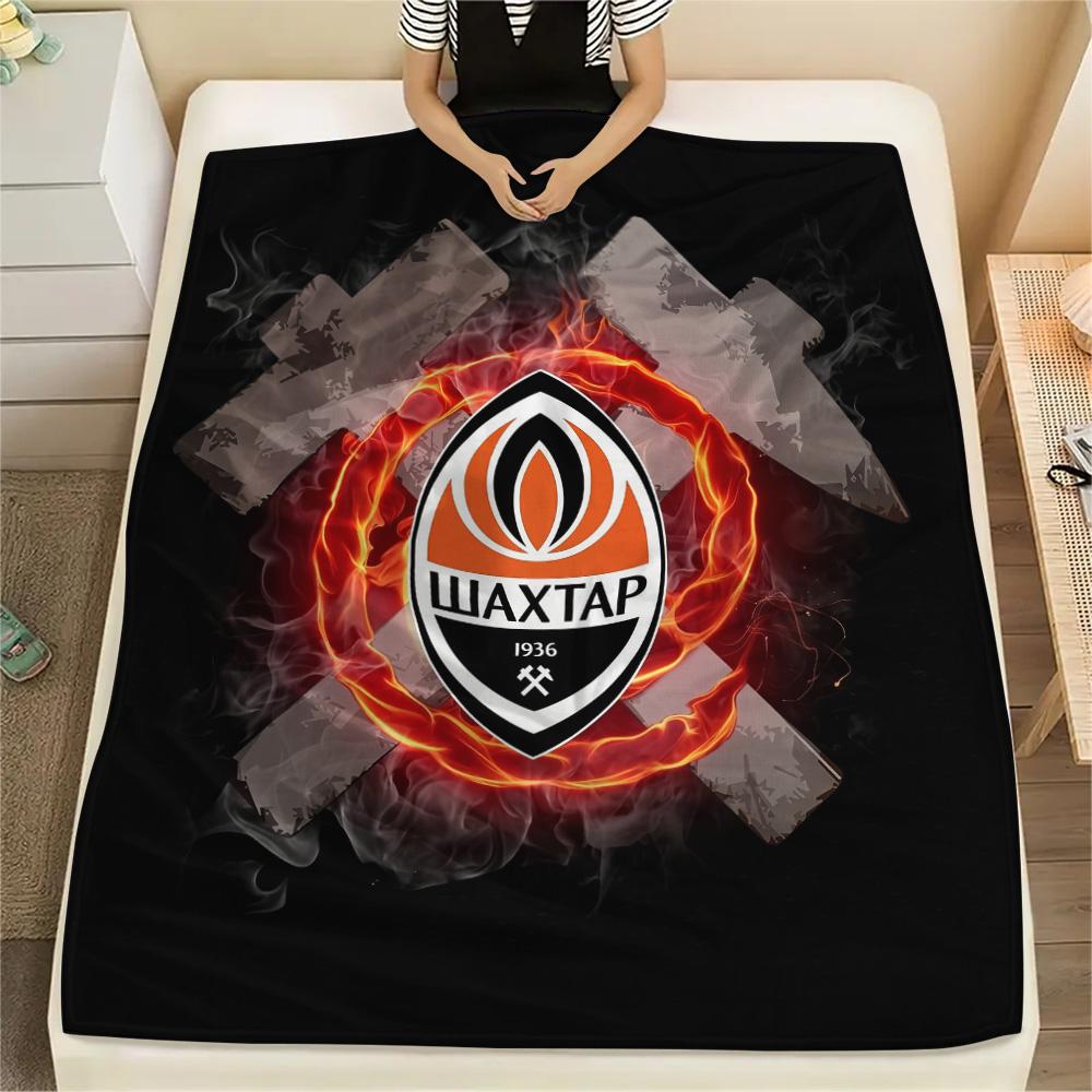 FC Shakhtar Donetsk  Print Flannel Blanket, High quality Comfortable for All Seasons, Home Decor, Warmth and Comfort