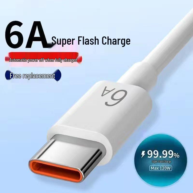 

240W 10A Fast Charging Cable for Huawei, Xiaomi, Honor, Samsung, VIVO - Long Car Data Cable