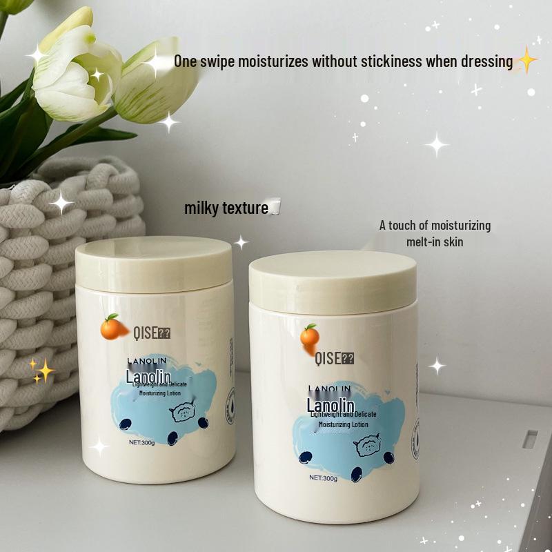 Kise Light & Delicate Sheep Oil Moisturizing Lotion: Nourishes, Brightens, Repairs Dry Skin, Non-Greasy Formula.